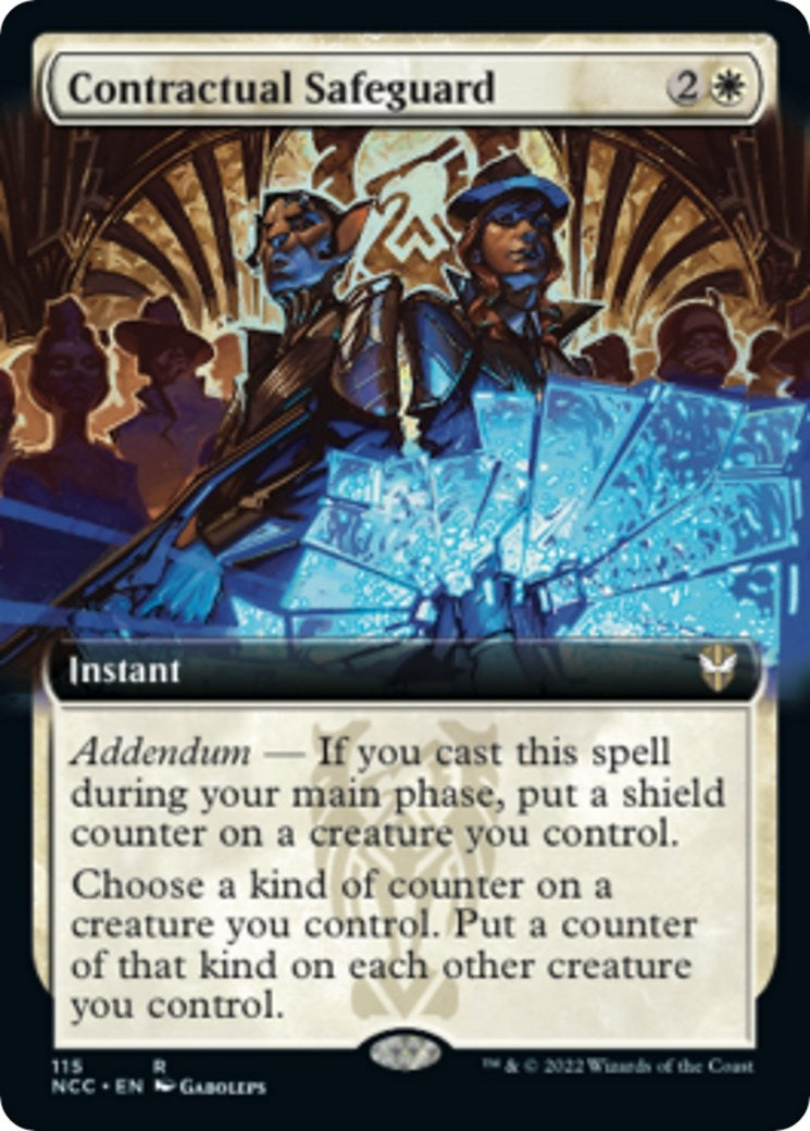 Contractual Safeguard (Extended Art) (115) (Commander: Streets of New Capenna)