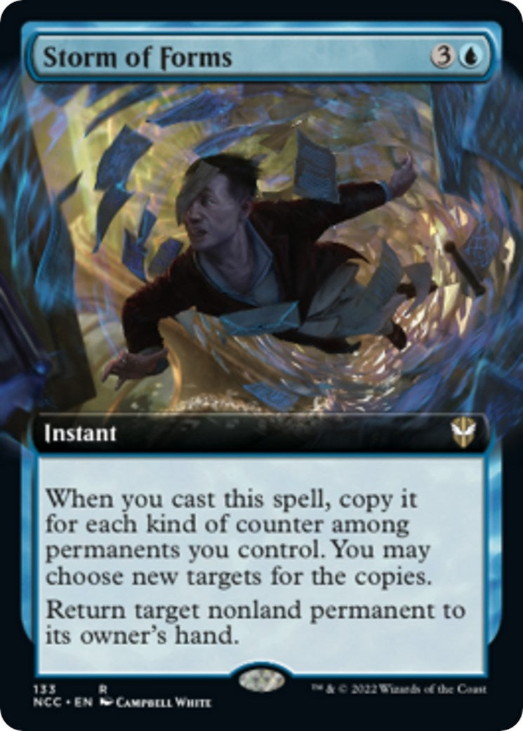 Storm of Forms (Extended Art) (133) (Commander: Streets of New Capenna)