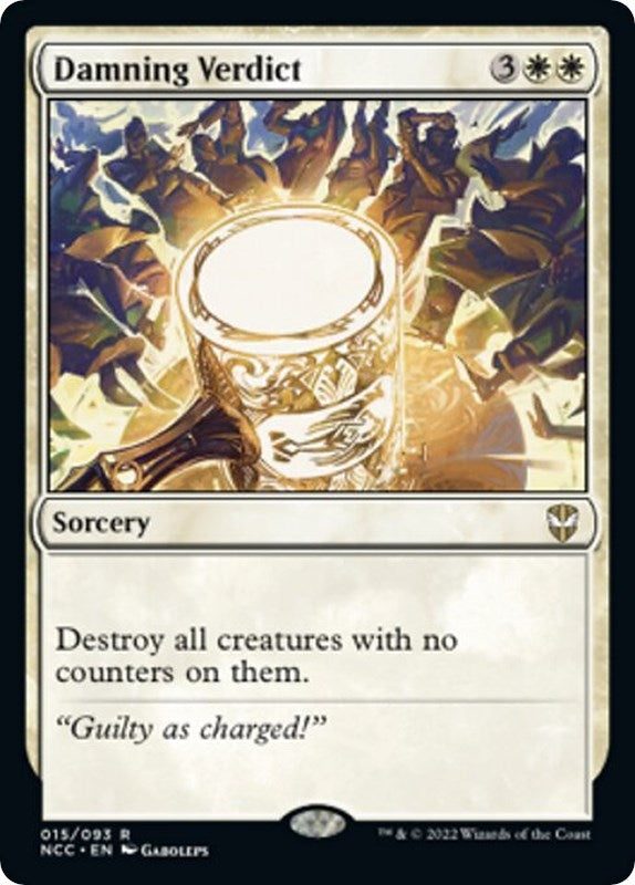 Damning Verdict (15) (Commander: Streets of New Capenna)