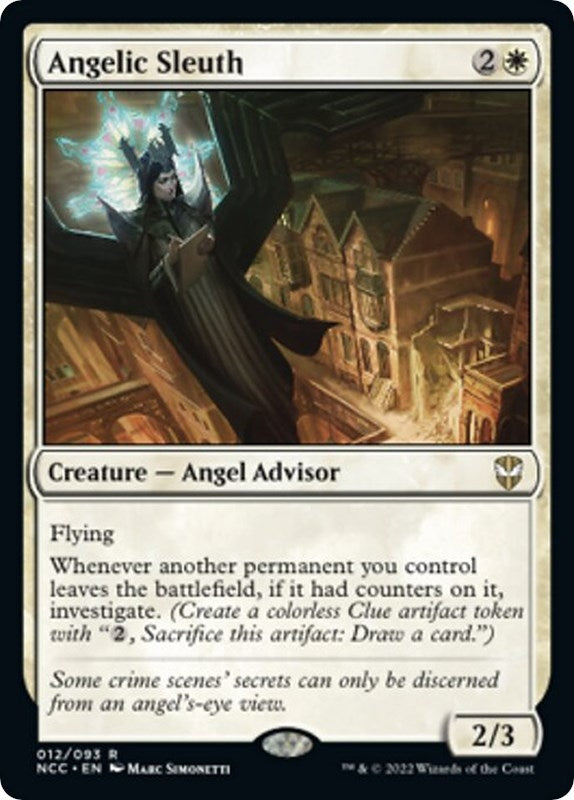 Angelic Sleuth (12) (Commander: Streets of New Capenna)