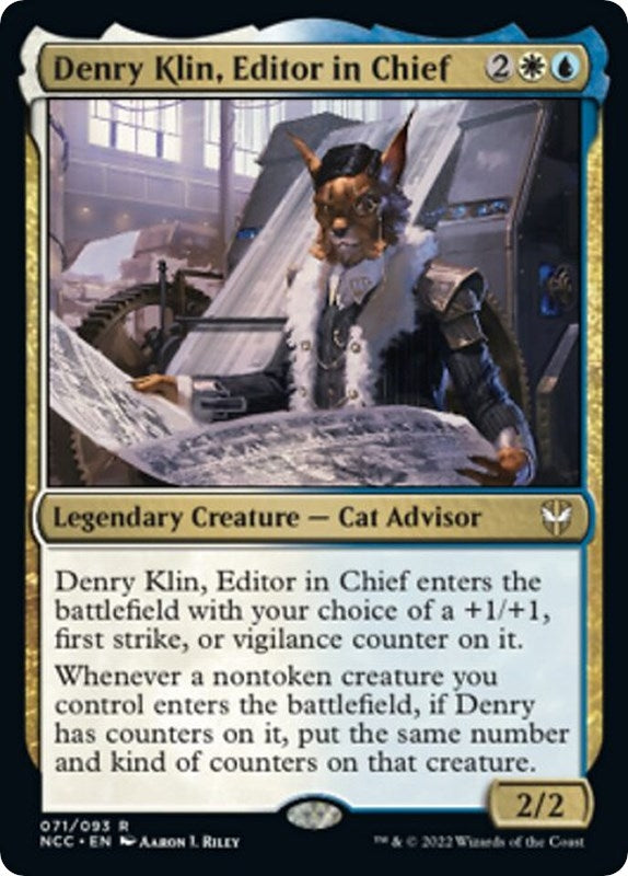 Denry Klin, Editor in Chief (71) (Commander: Streets of New Capenna)