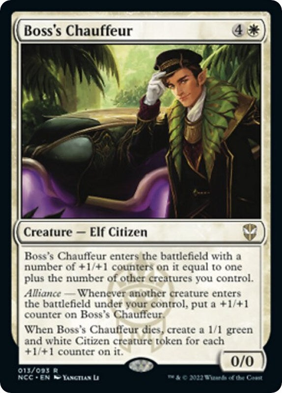Boss's Chauffeur (13) (Commander: Streets of New Capenna)