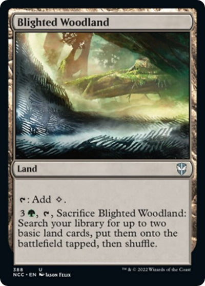 Blighted Woodland (388) (Commander: Streets of New Capenna)