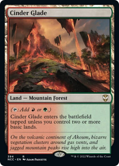 Cinder Glade (394) (Commander: Streets of New Capenna)