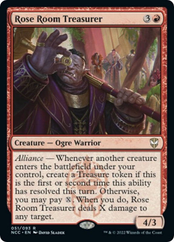 Rose Room Treasurer (51) (Commander: Streets of New Capenna)