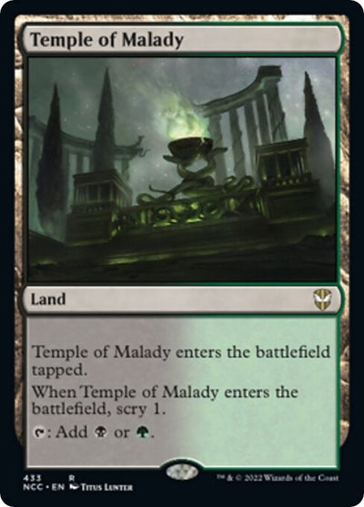 Temple of Malady (433) (Commander: Streets of New Capenna)