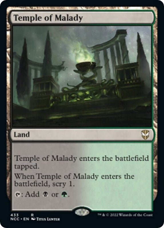 Temple of Malady (433) (Commander: Streets of New Capenna)