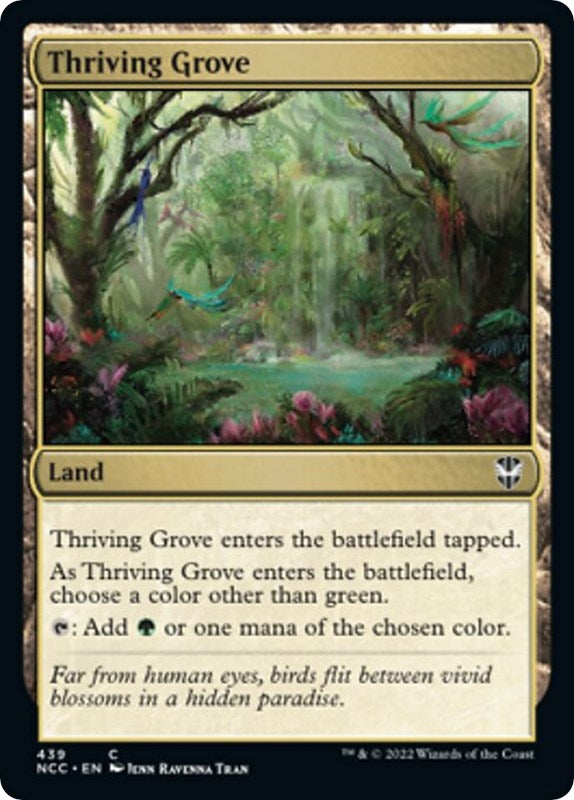 Thriving Grove (439) (Commander: Streets of New Capenna)