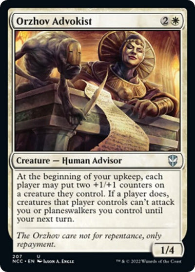 Orzhov Advokist (207) (Commander: Streets of New Capenna)