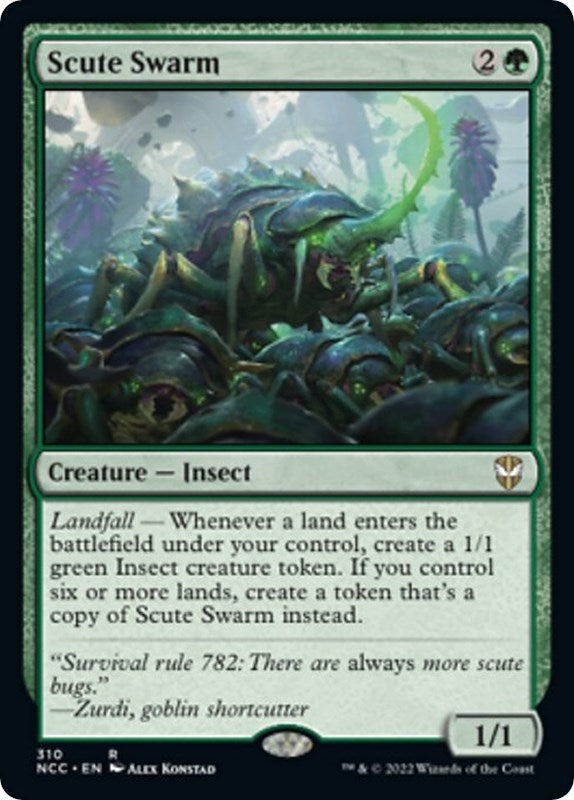 Scute Swarm (310) (Commander: Streets of New Capenna)