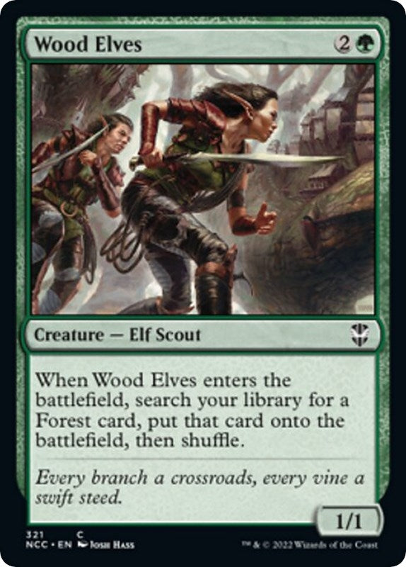 Wood Elves (321) (Commander: Streets of New Capenna)