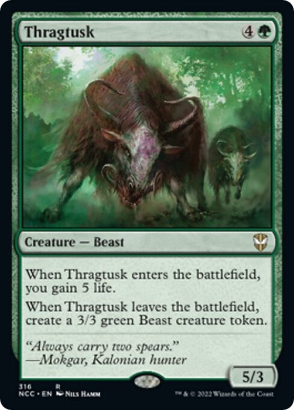 Thragtusk (316) (Commander: Streets of New Capenna)