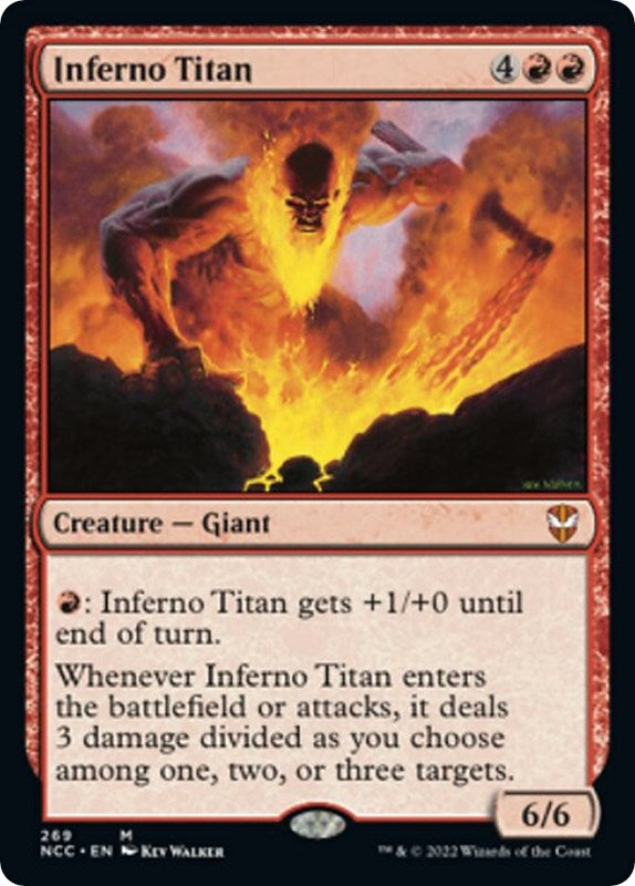 Inferno Titan (269) (Commander: Streets of New Capenna)