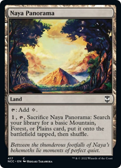 Naya Panorama (417) (Commander: Streets of New Capenna)