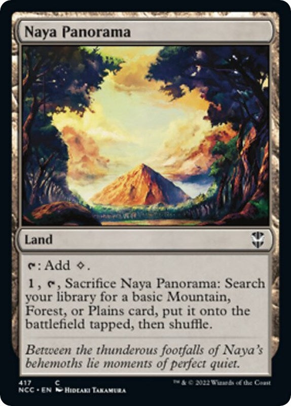 Naya Panorama (417) (Commander: Streets of New Capenna)