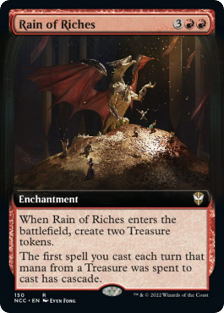 Rain of Riches (Extended Art) (150) (Commander: Streets of New Capenna)