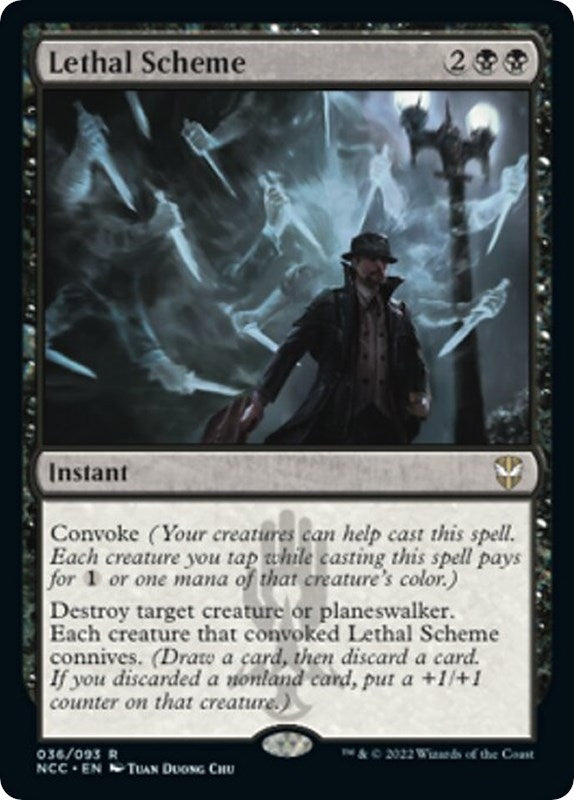 Lethal Scheme (36) (Commander: Streets of New Capenna)