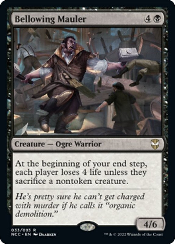Bellowing Mauler (33) (Commander: Streets of New Capenna)