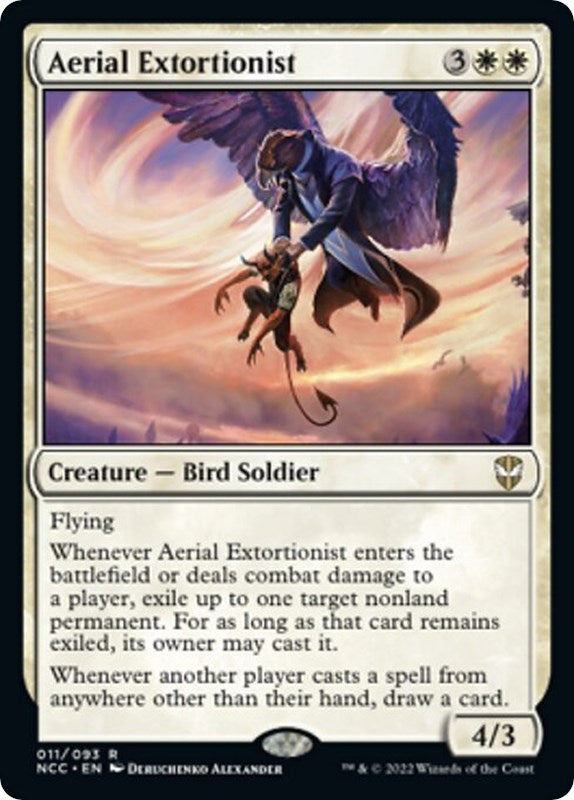 Aerial Extortionist (11) (Commander: Streets of New Capenna)