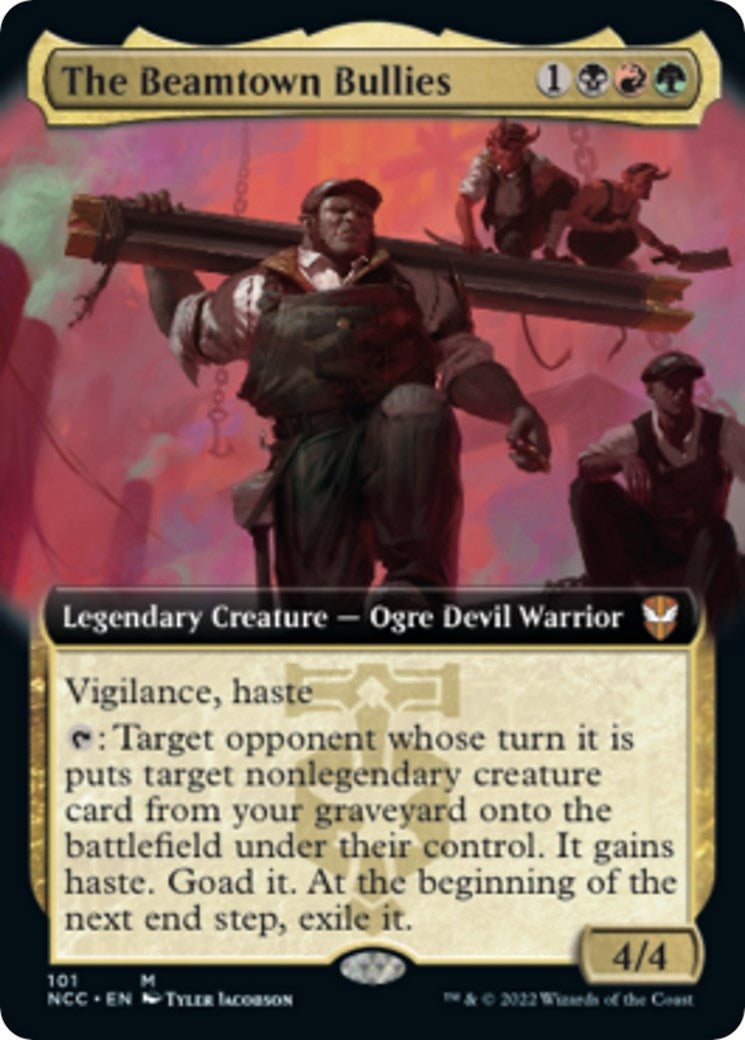The Beamtown Bullies (Extended Art) (101) (Commander: Streets of New Capenna)