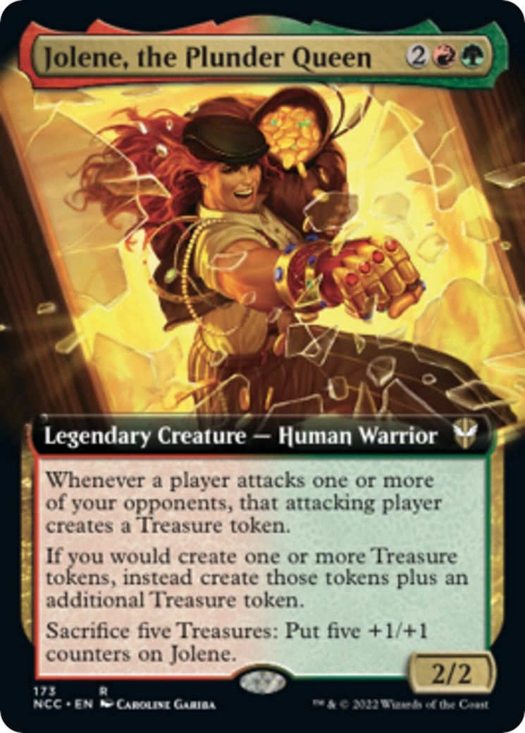Jolene, the Plunder Queen (Extended Art) (173) (Commander: Streets of New Capenna)