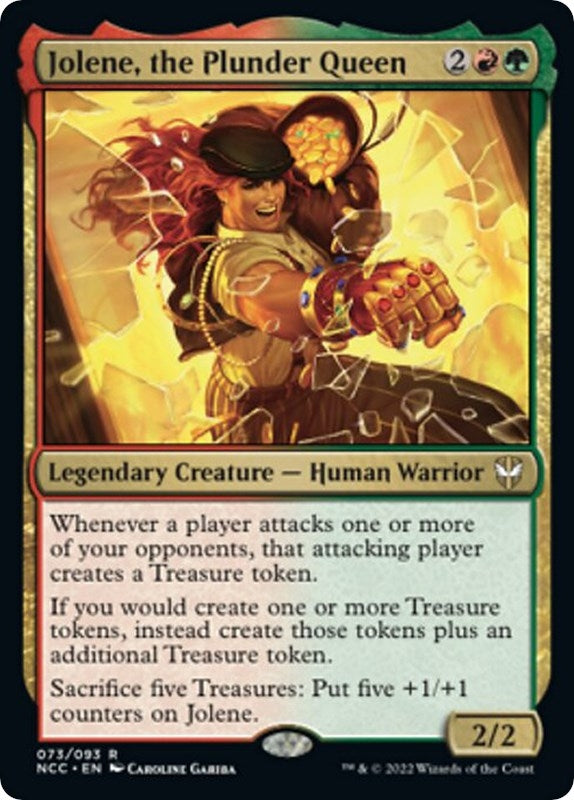 Jolene, the Plunder Queen (73) (Commander: Streets of New Capenna)