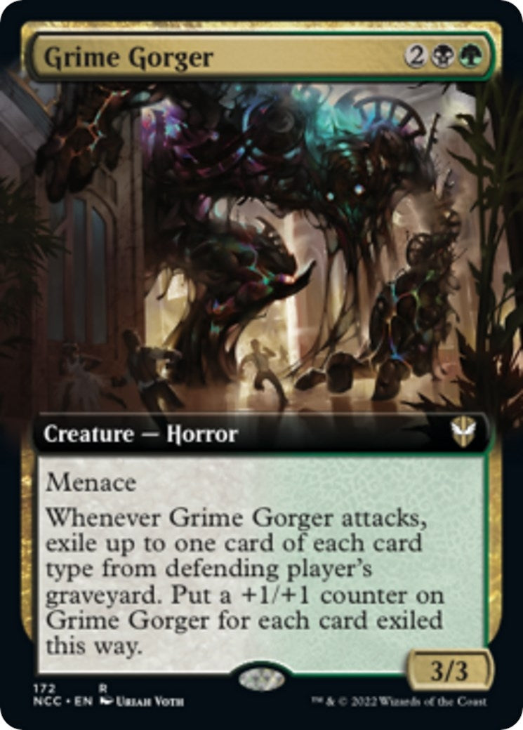 Grime Gorger (Extended Art) (172) (Commander: Streets of New Capenna)