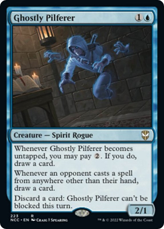 Ghostly Pilferer (223) (Commander: Streets of New Capenna)