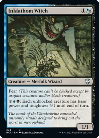 Inkfathom Witch (342) (Commander: Streets of New Capenna) (NCC)