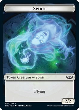 Spirit Token (3) (Streets of New Capenna)