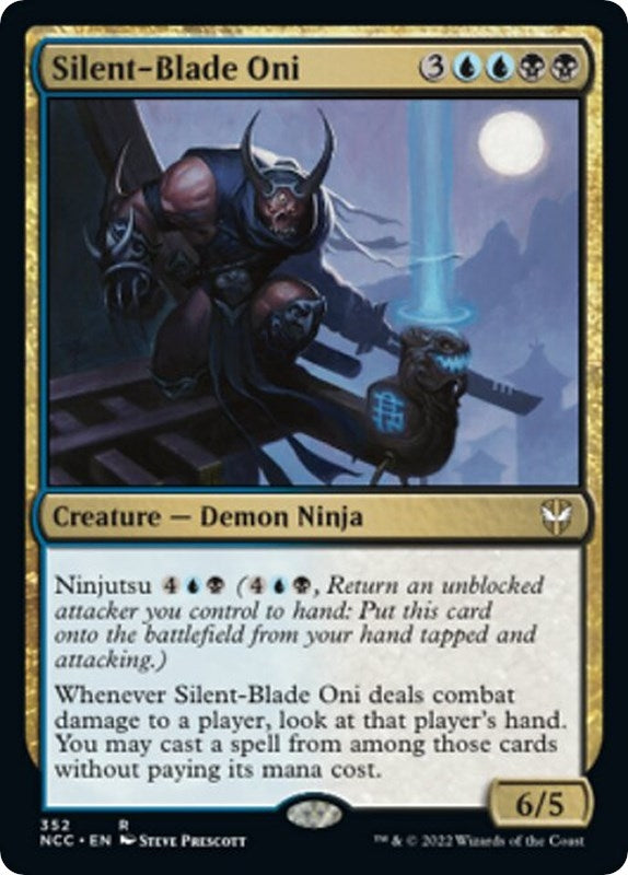Silent-Blade Oni (352) (Commander: Streets of New Capenna)