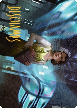 Giada, Font of Hope Art Card (4/81) (Gold-Stamped Signature) (4) (Art Series: Streets of New Capenna)