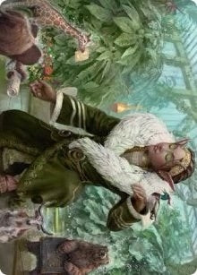 Rumor Gatherer Art Card (7) (Art Series: Streets of New Capenna)
