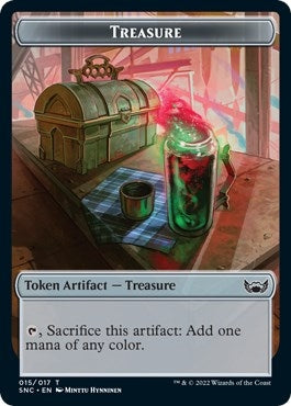 Image for Treasure Token (015) (15) - Magic: The Gathering