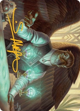 Speakeasy Server Art Card (Gold-Stamped Signature) (9) (Art Series: Streets of New Capenna)