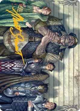 Rogues' Gallery Art Card (Gold-Stamped Signature) (17) (Art Series: Streets of New Capenna)