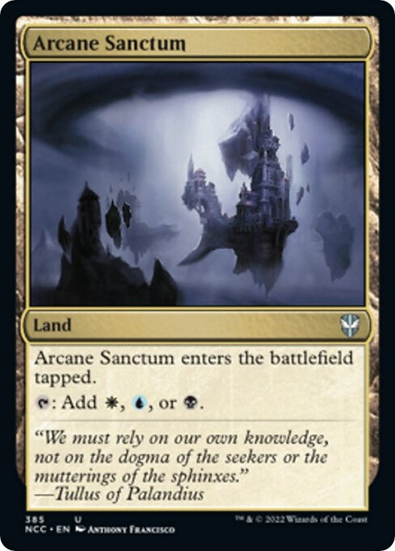Arcane Sanctum (385) (Commander: Streets of New Capenna)