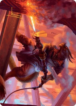 Plasma Jockey Art Card (Gold-Stamped Signature) (19) (Art Series: Streets of New Capenna)
