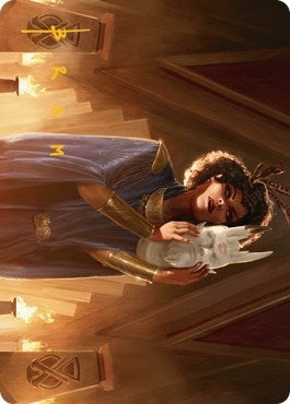 Cormela, Glamour Thief Art Card (Gold-Stamped Signature) (23) (Art Series: Streets of New Capenna)
