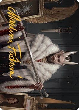 Lord Xander, the Collector Art Card (Gold-Stamped Signature) (29) (Art Series: Streets of New Capenna)