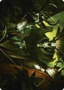 Meeting of the Five Art Card (30) (Art Series: Streets of New Capenna)
