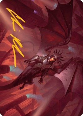 Ziatora, the Incinerator Art Card (Gold-Stamped Signature) (33)