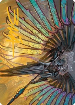 Paragon of Modernity Art Card (Gold-Stamped Signature) (35) (Art Series: Streets of New Capenna)