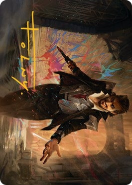 Anhelo, the Painter Art Card (Gold-Stamped Signature) (38) (Art Series: Streets of New Capenna)