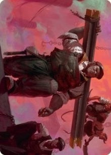 The Beamtown Bullies Art Card (39) (Art Series: Streets of New Capenna)