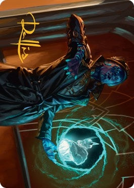 Kamiz, Obscura Oculus Art Card (Gold-Stamped Signature) (41) (Art Series: Streets of New Capenna)