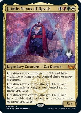 Jetmir, Nexus of Revels (193) (Promo Pack: Streets of New Capenna)