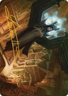 Angelic Sleuth Art Card (Gold-Stamped Signature) (48) (Art Series: Streets of New Capenna)