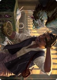 Bennie Bracks, Zoologist Art Card (49) (Art Series: Streets of New Capenna)