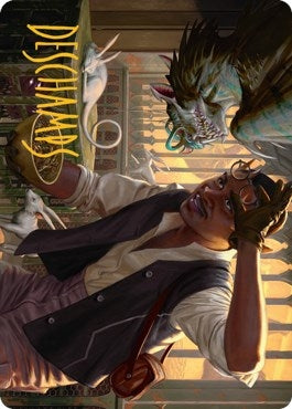 Bennie Bracks, Zoologist Art Card (Gold-Stamped Signature) (49) (Art Series: Streets of New Capenna)